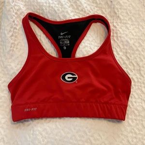 Georgia Bulldogs NIKE Dri-fit Sports Bra